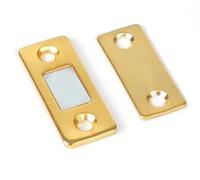 Chiusura della porta, a pressione for, chiusura for armadio, 2 pezzi magnetica for casa spessore magnetico for, vite for nascosta/adesivo for mobili (Colore : B)(B)