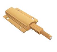 Chiusura della porta, a pressione for, chiusura for armadio, magnetica da 2 pezzi for dell'armadio Gomma silenziosa Push to Open Hardware Touch Latch (Color : H, Size 2PCS)(D)
