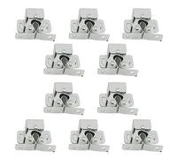 Chiusura della porta, a scatto for, chiusura for armadio, 10 set a doppio rullo for dell'armadio Elementi di fissaggio for for Fermaporta for mobili a for Doppia a (Colore : E)(E)