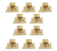 Chiusura della porta, a scatto for, chiusura for armadio, 10 set a doppio rullo for dell'armadio Elementi di fissaggio for for Fermaporta for mobili a for Doppia a (Colore : E)(A)