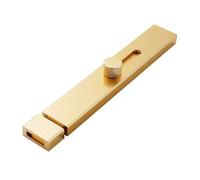Chiusura della porta Door Bolt Punch-free Latch Punch Buckle Ecurity Lock(Gold 200mm)