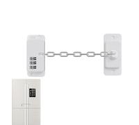 Chiusura di sicurezza per congelatore, di sicurezza senza , morsetto di sicurezza con password, adesivo per armadietto, serratura a codice ripristinabile con presa forte, facile da