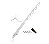 Chiusura Di Sicurezza Per Finestra Regolabile: Serratura Restritiva Antivento Con Design A 4 Slot Per Finestre Che Si Verso E Fuori, Protezione Del Bambino Per Ofic