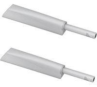 Chiusura for porta dell'armadio, 2 pezzi. a pressione for aprire | 2 pezzi neri for l'armadio con cassetti e ante: toccare Push to Open(Onecolor)