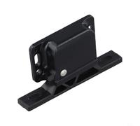 Chiusura Grab in Lega di Zinco e Plastica per Camper | per vite richiesta, installazione rapida, resistenza vibrazioni, per viaggio per sicuro, nero opaco(Zinc alloy)