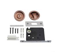 Chiusura invisibile a gancio in lega di zinco per porte spesse 35-50 mm | Sicurezza moderna per bagno, camera da letto, cucina, interni, nessuna chiave necessaria, facile da installare