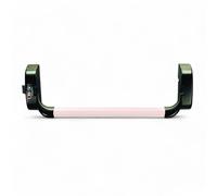 chiusura laterale reversibile nera per maniglione antipanico senza autobloccante antibatterica conforme EN1125