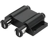 Chiusura magnetica a pressione for armadietto, ferramenta magnetica for porta, chiusura magnetica a sfioramento, resistente, nera, for armadietto e cassetto, chiusura magnetica a pressione, rilascio a