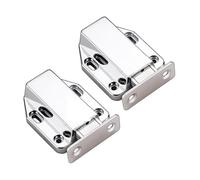 Chiusura magnetica a pressione in lega di alluminio da 2 pezzi | For armadietto, cassetto, armadio, cucina, camera da letto e soggiorno(Sa)