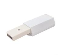 Chiusura magnetica a pressione per ante dell'armadio, con materiale in lega di zinco, design invisibile e funzione di rimbalzo automatico per una chiusura sicura (bianco)