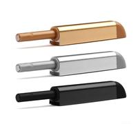 Chiusura magnetica a pressione per apertura senza sforzo di porte e cassetti, con forte tensione e meccanismo di chiusura sicuro, colore: nero