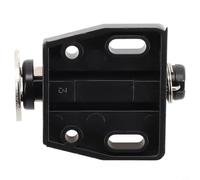 Chiusura magnetica a pressione per aprire la porta per un funzionamento fluido in armadi e cassetti (nero)
