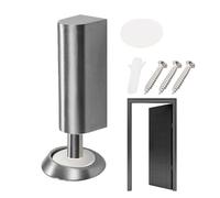 Chiusura magnetica della porta - Fermaporta in acciaio 304 stile invisibile senza trapano o viti e magnete ultra sottile per bagno o camera da plus kit adesivo-e-silenzioso Pro