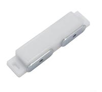 Chiusura magnetica in plastica ABS, per armadio, armadio, cassetto, mobile, forte al tatto, con aspirazione magnetica, per casa, ufficio, garage, scuola (bianco)