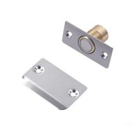 Chiusura magnetica interna con palo in ottone per una presa salda e un'azione di chiusura della porta silenziosa (argento)