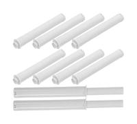 Chiusura Magnetica Nascosta per Armadio 10 Pezzi Bianca in Plastica | Ante Armadio e Dispensa, Design Pulito e Moderno, Installazione Rapida, Adatta a Case Contemporanee