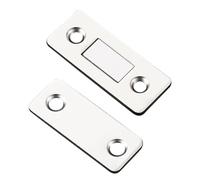 Chiusura magnetica per armadi - potenti magneti per porte, contatori, mobili da cucina, meccanismo magnetico in acciaio inox con viti, chiusura di resistenza per armadi, mobili, Sc