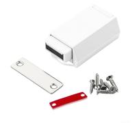 Chiusura magnetica per porta con funzione push to open design in lega di zinco per un uso senza soluzione di continuità (bianco)