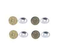 Chiusura Magnetica Scatto Allacciatura Bottone Borsa Fibbia per Cappotto 2-50pcs