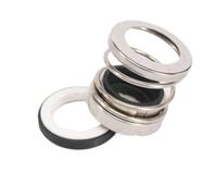 chiusura meccanica albero ceramica al carbonio, Guarnizione meccanica dell'albero della pompa dell'acqua 12-40 mm Ceramica Carbonio NB R Molla singola C(33mm ID)