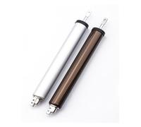 Chiusura morbida, chiusura automatica, 35 kg, velocità regolabile pneumatica con fermo, porta protettiva per porte interne ed esterne (marrone)