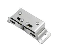 Chiusura per ante di armadi a doppio rullo, Chiusura a doppio rullo for porta di armadietto, fienile, casa, ufficio, scuola, roulotte, cucina