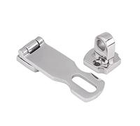 Chiusura per boccaporto Marino 75 mm per Barca in Acciaio Inox per gavone con Chiusura a Scatto Portello Marino Anti-sonaglio, Serie Barca/Yacht,Pezzi di Ricambio per Barche,Yacht