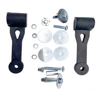 Chiusura per cofano tosaerba per ponte da 106 cm e 116 cm, fermo per cofano da trattore da giardino con hardware, clip di ricambio resistente per copertura motore e chiusura a sacchetto