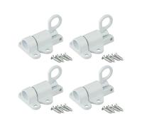 Chiusura per facile con questo set di 4 bulloni di sicurezza per porte in lega