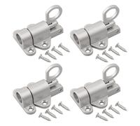 Chiusura per facile con questo set di 4 bulloni di sicurezza per porte in lega