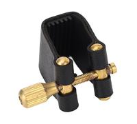 Chiusura per legatura in pelle per sassofono Sunicon, sostituzione compatta professionale di tipo C per bocchino per sax (Tenor)