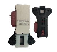 Chiusura per porta - 4,5 x 4,1 x 2,5 cm, interruttore per serratura della porta, porta asciugatrice, parte di ricambio ad alta efficienza, per lavanderia, appartamento, camera, bagno, famiglia, amici