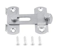 Chiusura porta, 70 x 50mm Acciaio Inossidabile Chiusura Scorrevole per Porte e Finestre