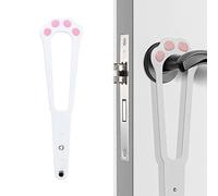 Chiusura porta gatto, Cinghia per Porta Regolabile Door Latch Gatto, Fermo Porta per Cani Serratura, Porta Animali Domestici per Camera da Letto, Lascia Entrare i Gatti e Tiene Fuori i Cani