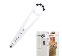 Chiusura Porta Gatto, Fermo Porta per Cani, Fermo per Animali Domestici, Serratura Porta Animali Regolabili, Cinghia per Porta Regolabile Door Latch cat, per Far Entrare i Gatti, Tenere Fuori il Cane
