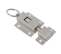 Chiusura scorrevole sicura in acciaio inox, per funzionalità RingPull su porte e cancelli