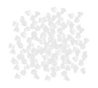 Chiusura trasparente per orecchini a perno, 0,4 x 0,4 cm, supporti in, tappi per orecchini forati, accessorio sicuro per eventi serali, matrimoni, uso quotidiano, donne, uomini, adolescenti, kit