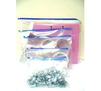 CHIUSURA ZIP SCORREVOLE TOP AEROPORTO BORSE DA VIAGGIO MAGLIA BLU 5