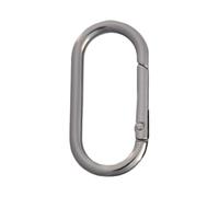 Chiusure a molla ad anello ovale in lega di zinco | Multicolor, misure multiple da 13 a 40 mm: for borse, portachiavi, gioielli