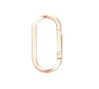 Chiusure a molla ad anello ovale in lega di zinco | Multicolor, misure multiple da 13 a 40 mm: for borse, portachiavi, gioielli