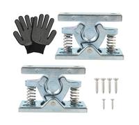 Chiusure a molla in metallo stabili per porte per condizioni meteorologiche difficili Durabilità Uso interno esterno parete difesa hardware fienile