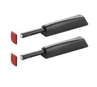 Chiusure a pressione Chiusura magnetica con chiusura a pressione, chiusura for porta aperta, 8 pezzi, multicolore, for mobili(Black)