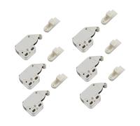 Chiusure a pressione con ritorno automatico, silenzioso, con chiusura silenziosa, resistente alla ruggine, per casa, ufficio, ritorno automatico, serrature a pressione