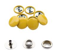 Chiusure A Pressione Multicolore In Pelle Per Borse E Giacche 15Mm