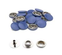 Chiusure A Pressione Multicolore In Pelle Per Borse E Giacche 15Mm