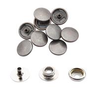 Chiusure A Pressione Multicolore In Pelle Per Borse E Giacche 15Mm