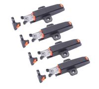 Chiusure a pressione per armadietti, 4 pezzi, design a spinta forte, per utensili da cucina e armadio, uso quotidiano