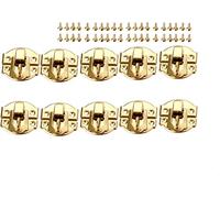 Chiusure a scatto retrò antico con fibbia a gancio, 10 pezzi chiusure for portagioie in oro chiusure a scatto for portagioie, lucchetto for valigie, chiusura a clip con fibbia for borsa 27 * 29 mm