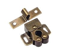 Chiusure a sfera per porte interne Doppia chiusura a rullo a molla con | Armadio Doppio Rullo Catch Hardware Molla Fibbia Perline Mobili Chiusura Casa Hotel Armadio Armadio Mobili Porte