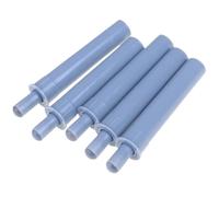 Chiusure a sfera per porte interne, Sistema di apertura a spinta Tampone ammortizzatore for porta dell'armadio Fermo for armadio con magnete for ferramenta for mobili da cucina(Grey)